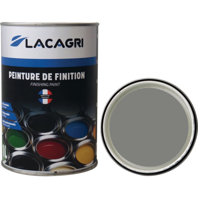 Peinture de Finition Gris Massey Ferguson POT 1L Lacagri référence fournisseur 1676543